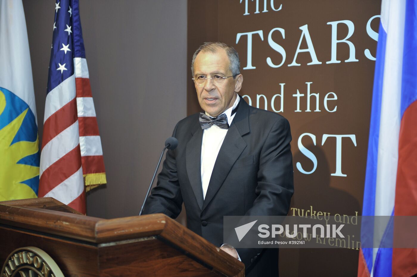 Russian Foreign Minister Sergei Lavrov in Washington, D.C.