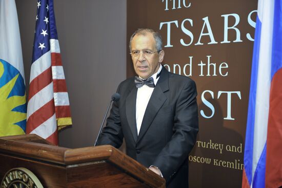 Russian Foreign Minister Sergei Lavrov in Washington, D.C.