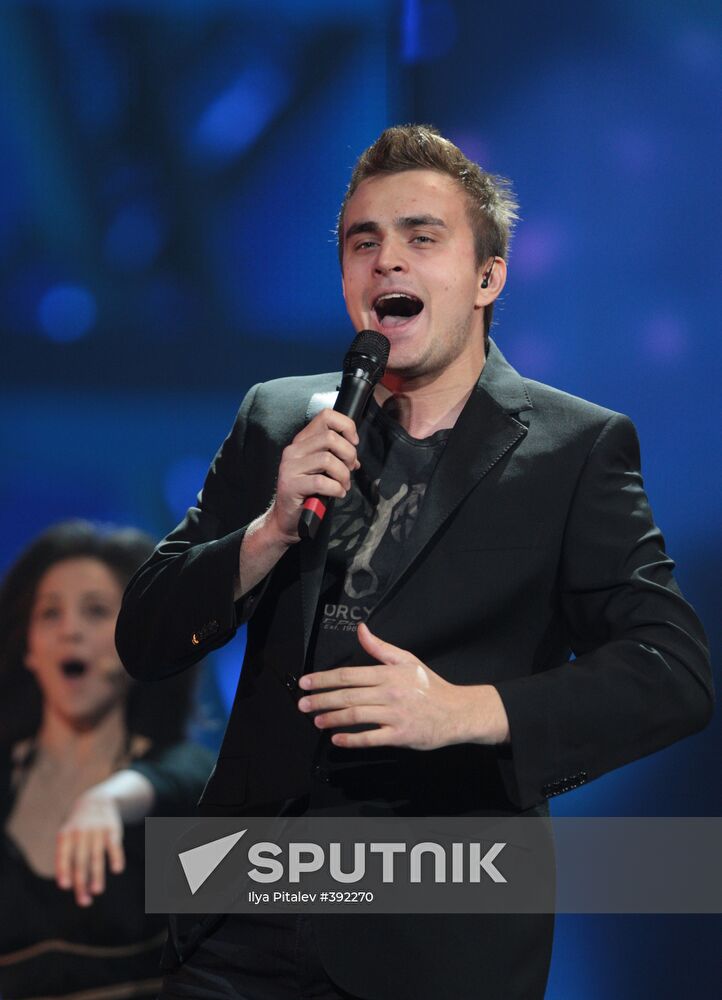 Eurovision contestant Igor Cukrov (Croatia)