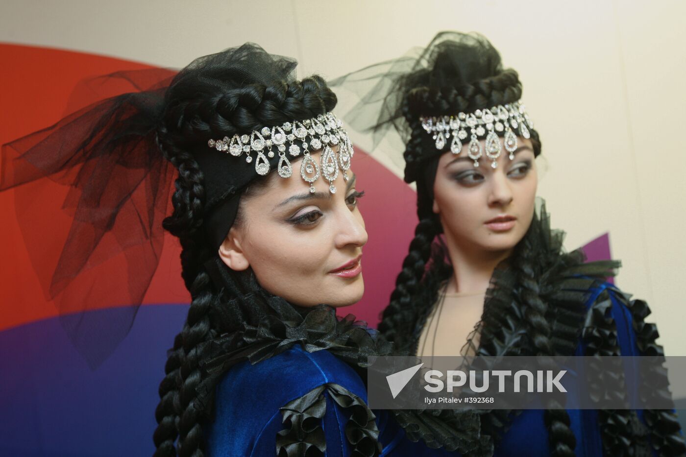 Eurovision contestants Inga and Anush (Armenia)