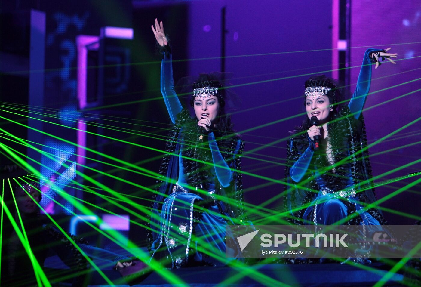 Eurovision contestants Inga and Anush (Armenia)