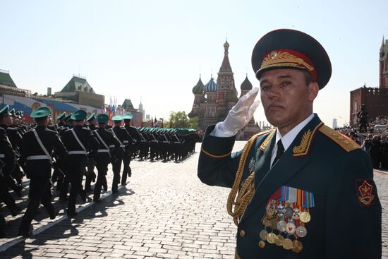 Victory Day parade on Moscow's Red Square