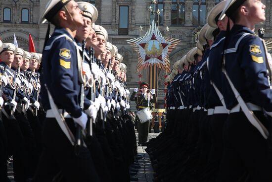 Victory Day parade on Moscow's Red Square