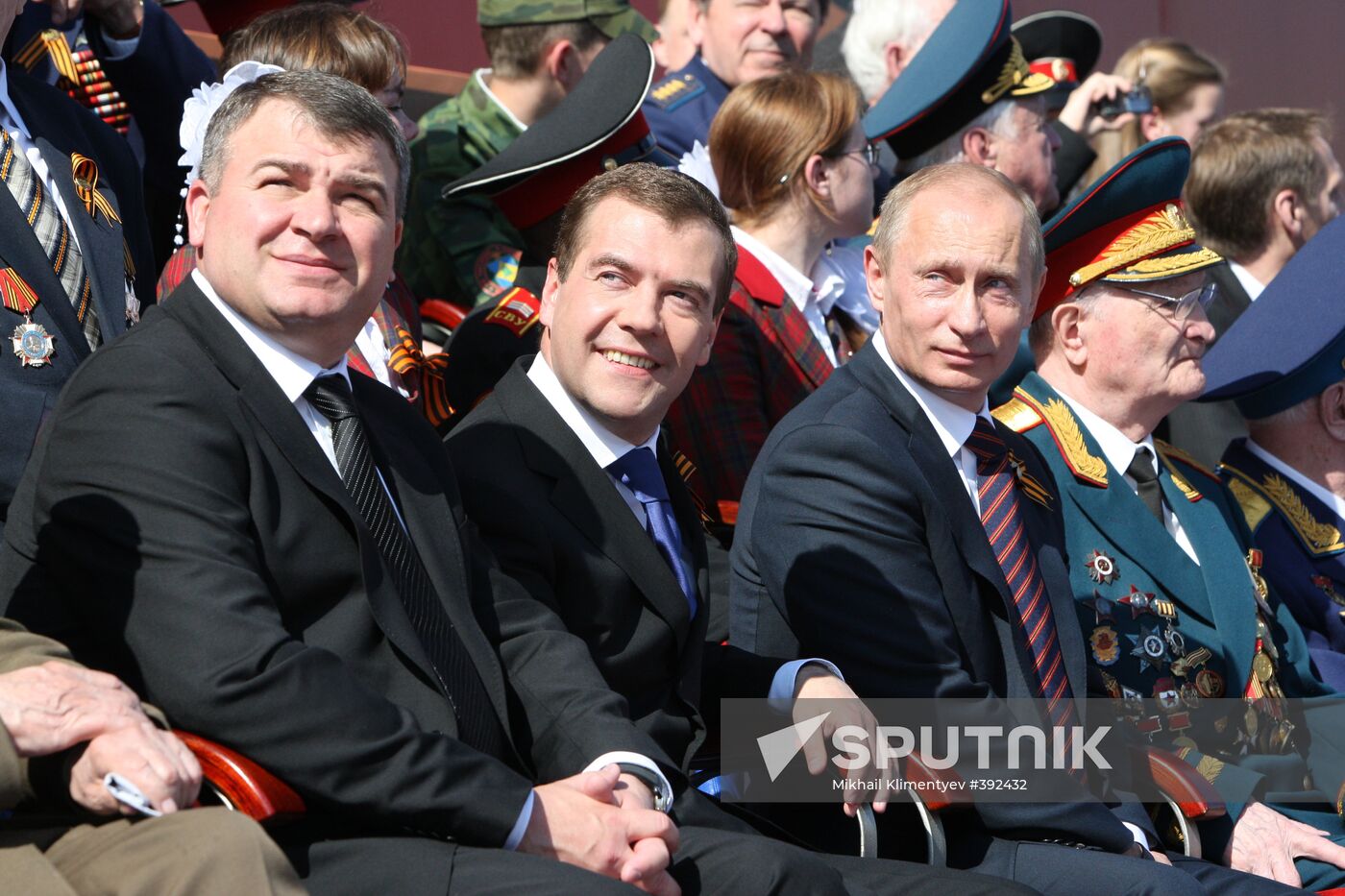 Victory Day parade on Moscow's Red Square
