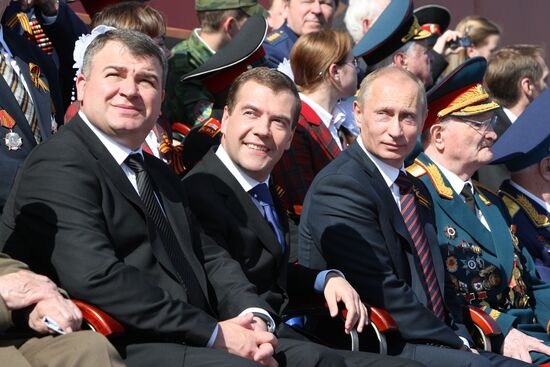 Victory Day parade on Moscow's Red Square