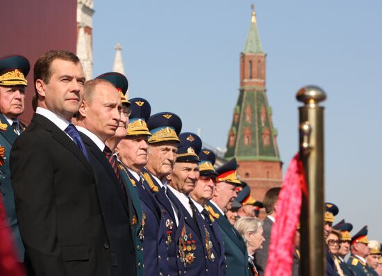Victory Day parade on Moscow's Red Square