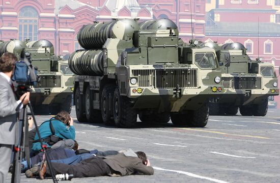 Victory Day parade on Moscow's Red Square