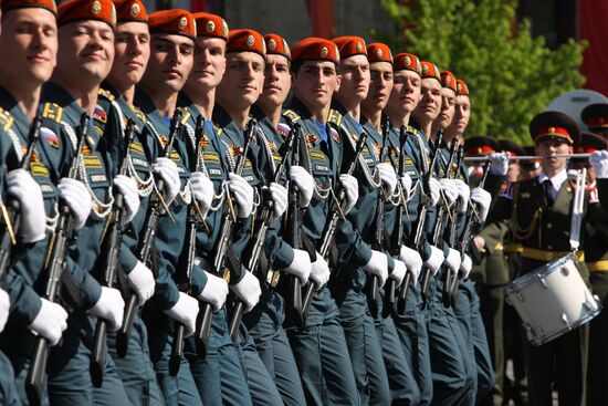 Victory Day parade on Moscow's Red Square