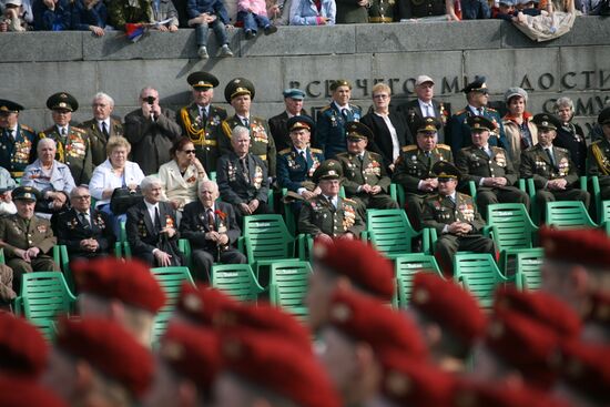 Victory Day parade in Yekaterinburg