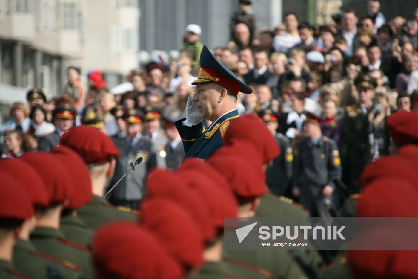 Victory Day parade in Yekaterinburg