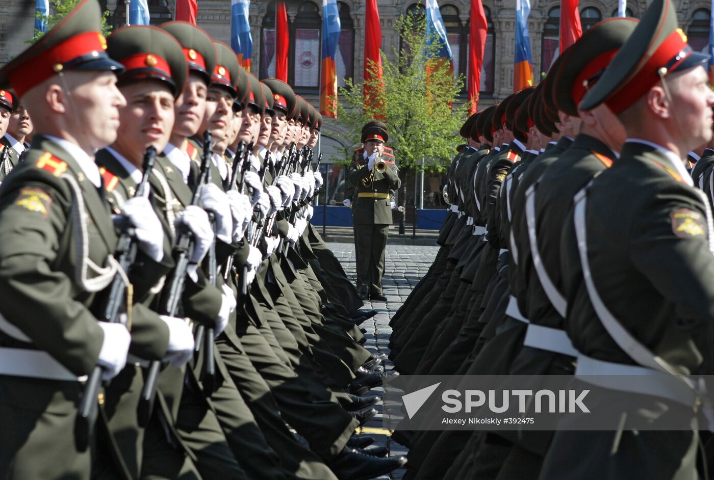 Victory Day parade on Moscow's Red Square