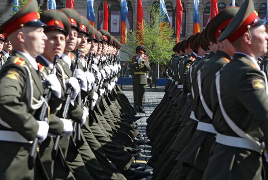 Victory Day parade on Moscow's Red Square