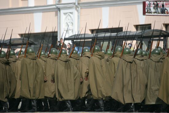 Victory Day parade in Yekaterinburg