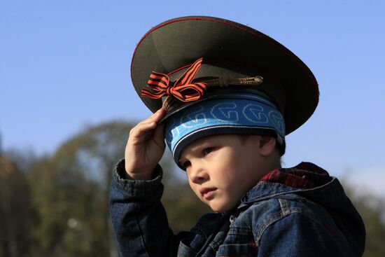 Victory Day celebrations in St. Petersburg