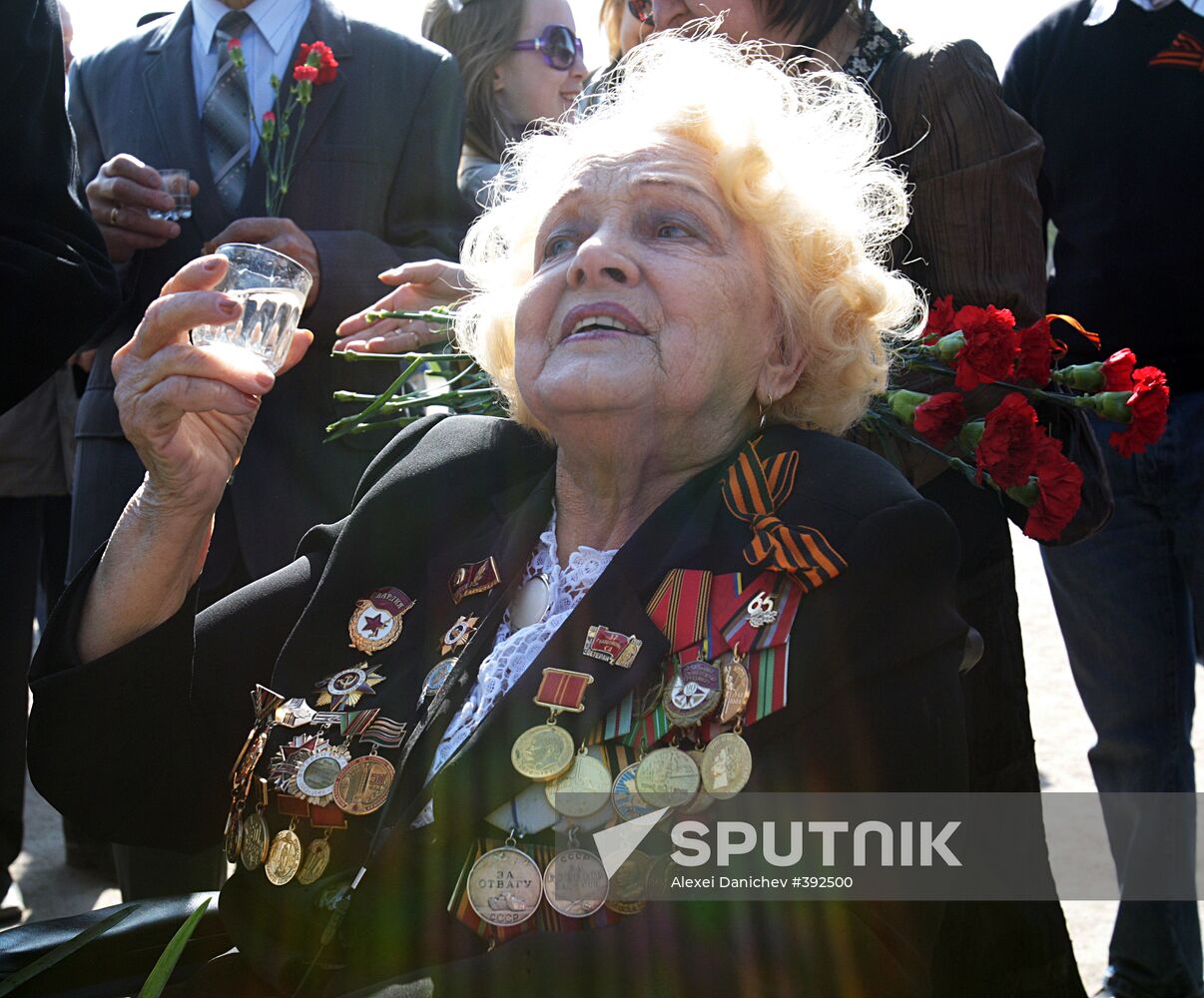Victory Day celebrations in St. Petersburg