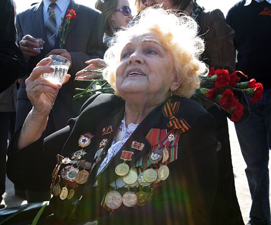Victory Day celebrations in St. Petersburg