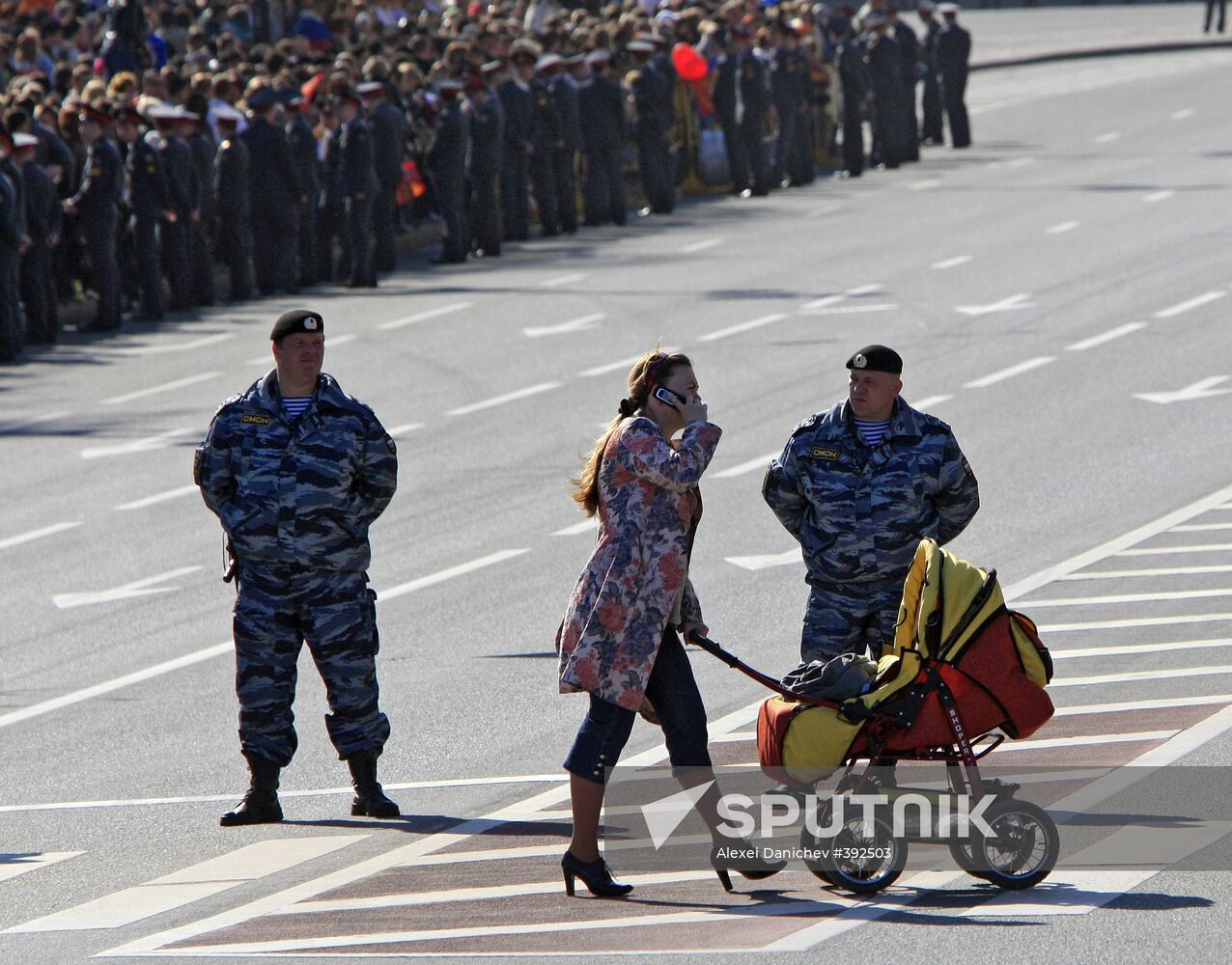 Victory Day celebrations in St. Petersburg