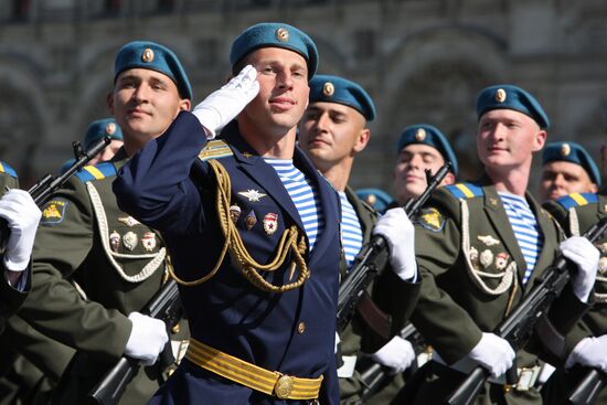 Victory Day parade on Moscow's Red Square