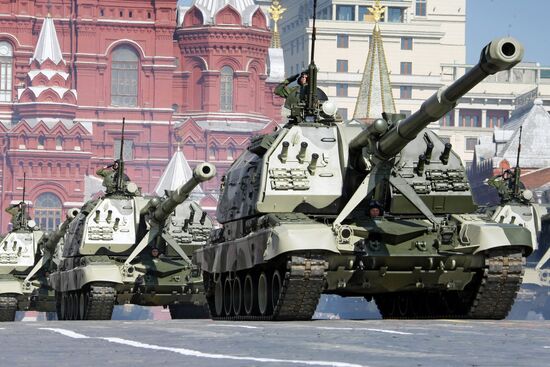 Victory Day parade on Moscow's Red Square