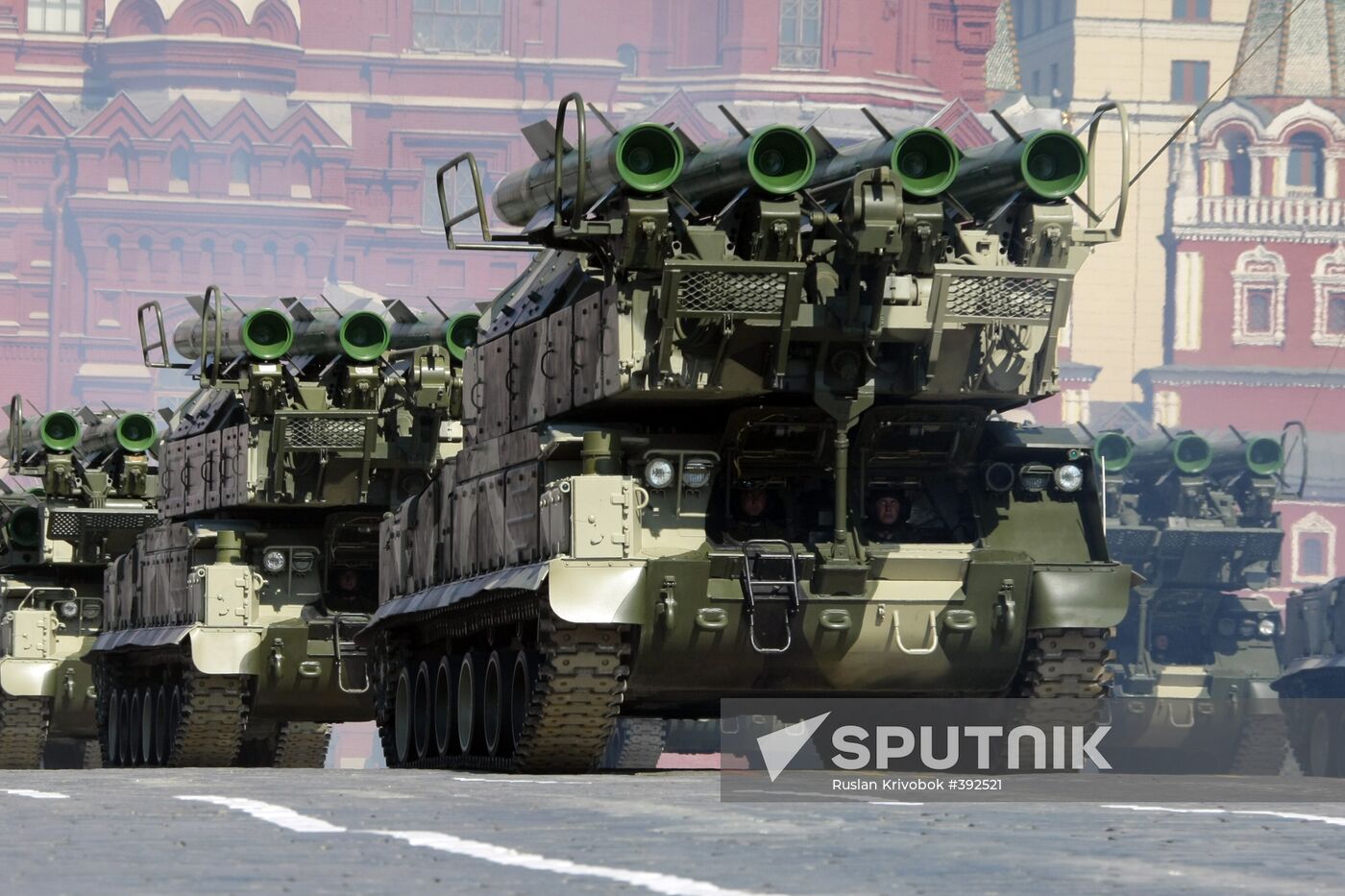 Victory Day parade on Moscow's Red Square