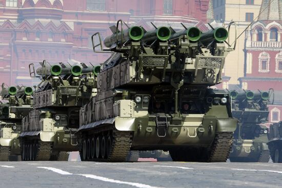 Victory Day parade on Moscow's Red Square