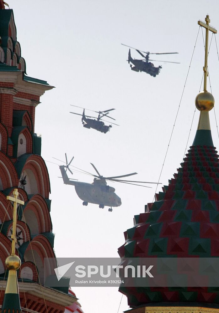 Victory Day parade on Moscow's Red Square