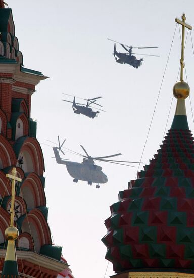 Victory Day parade on Moscow's Red Square