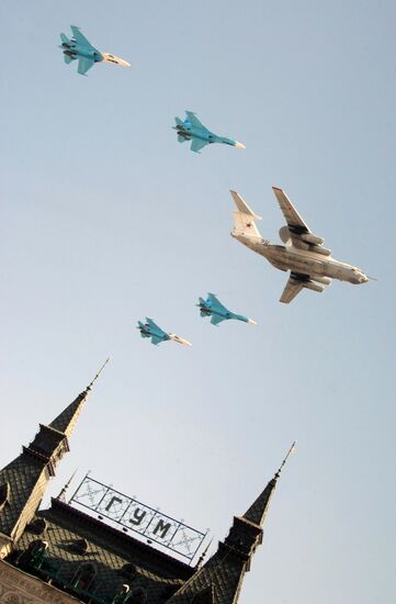 Victory Day parade on Moscow's Red Square