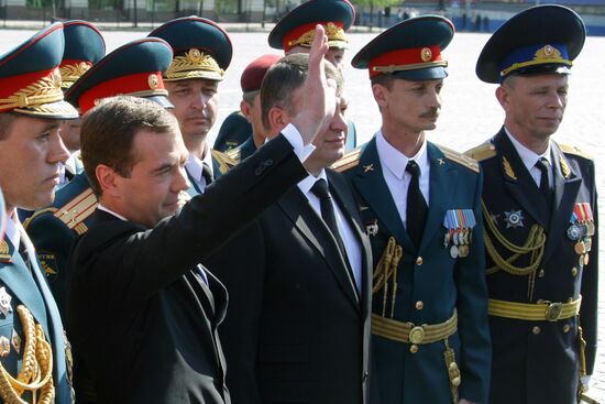 Russian President attends Victory Day parade in Moscow