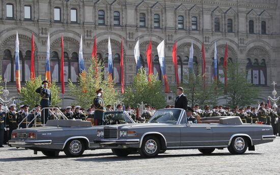 Victory Day parade on Moscow's Red Square