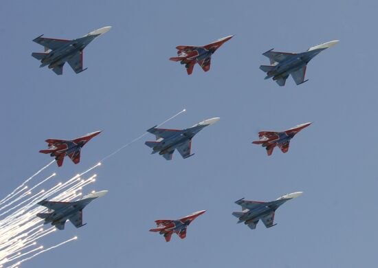 Victory Day parade on Moscow's Red Square