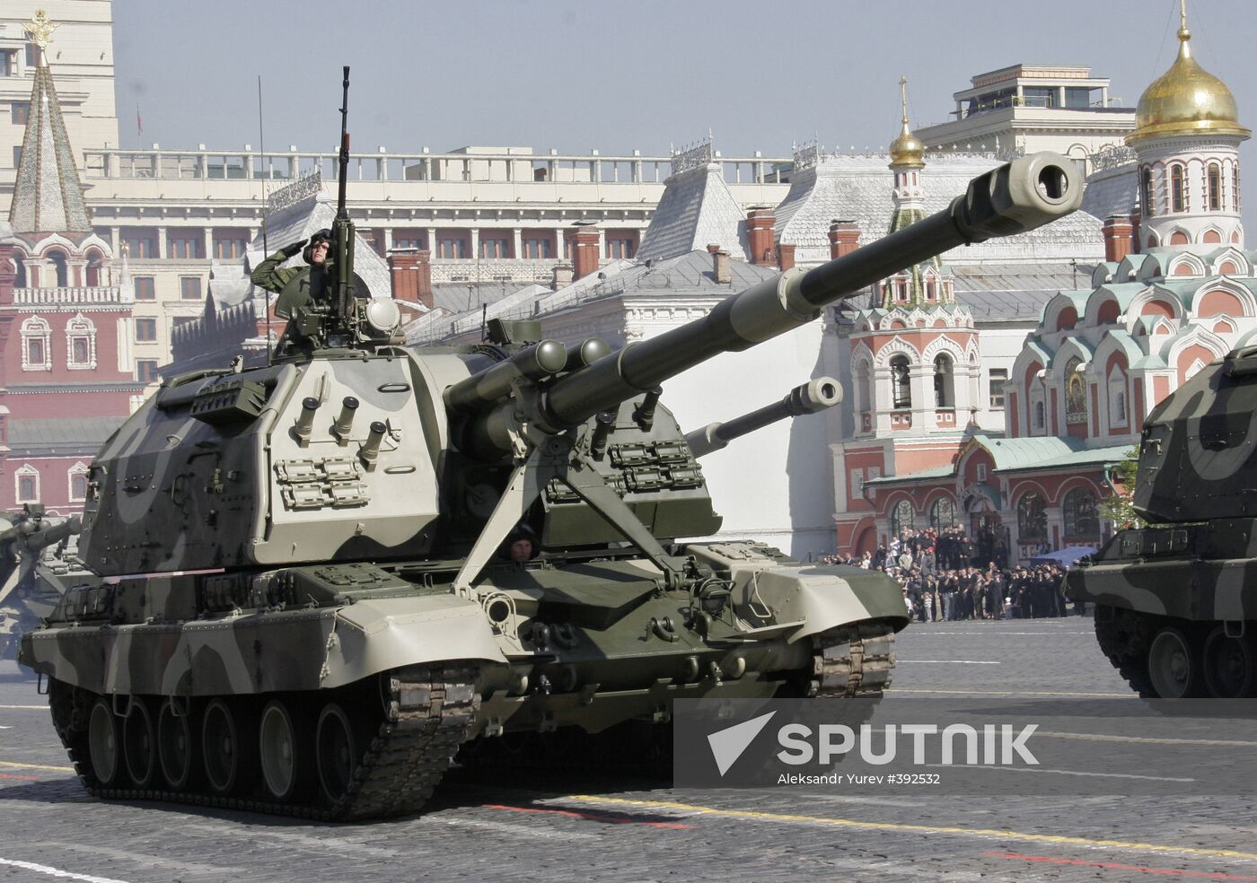Victory Day parade on Moscow's Red Square