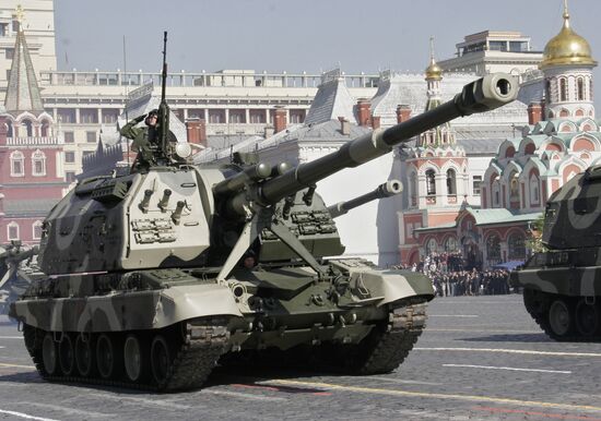Victory Day parade on Moscow's Red Square