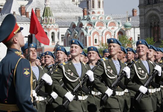 Victory Day parade on Moscow's Red Square