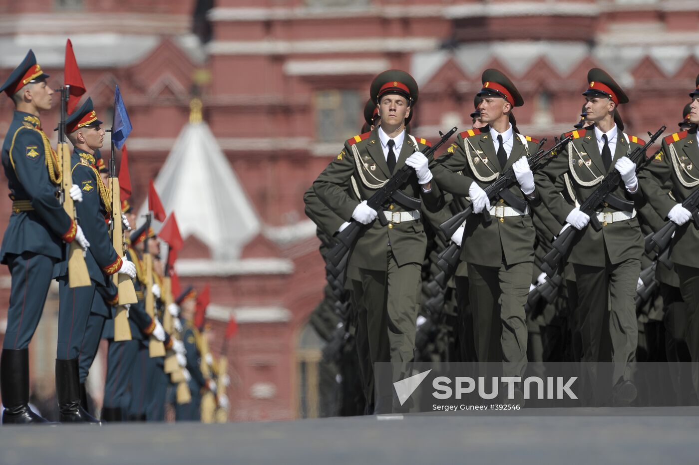 Victory Day parade on Moscow's Red Square