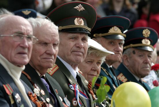Victory Day festivities in Rostov-on-Don