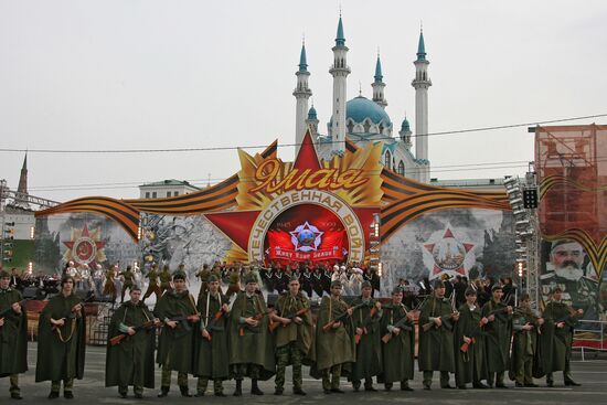 Victory Day festivities in Kazan