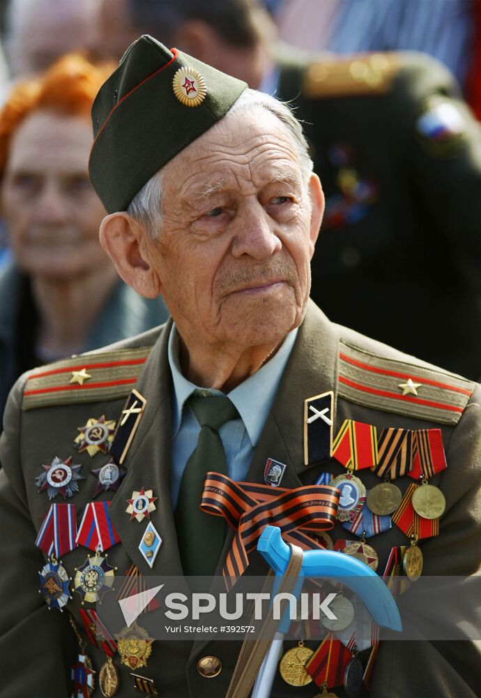 Victory Day festivities in Samara