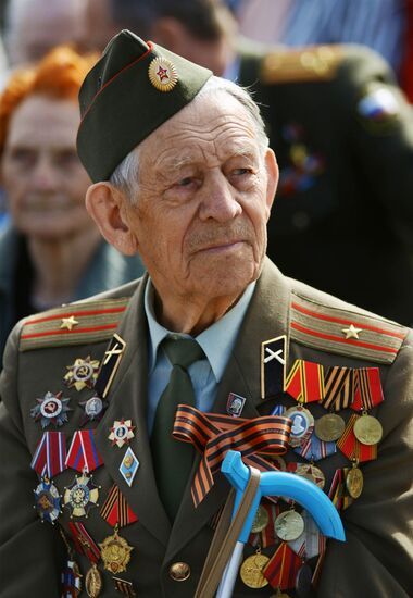 Victory Day festivities in Samara