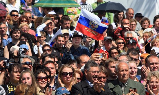 Victory Day celebrations in Sevastopol