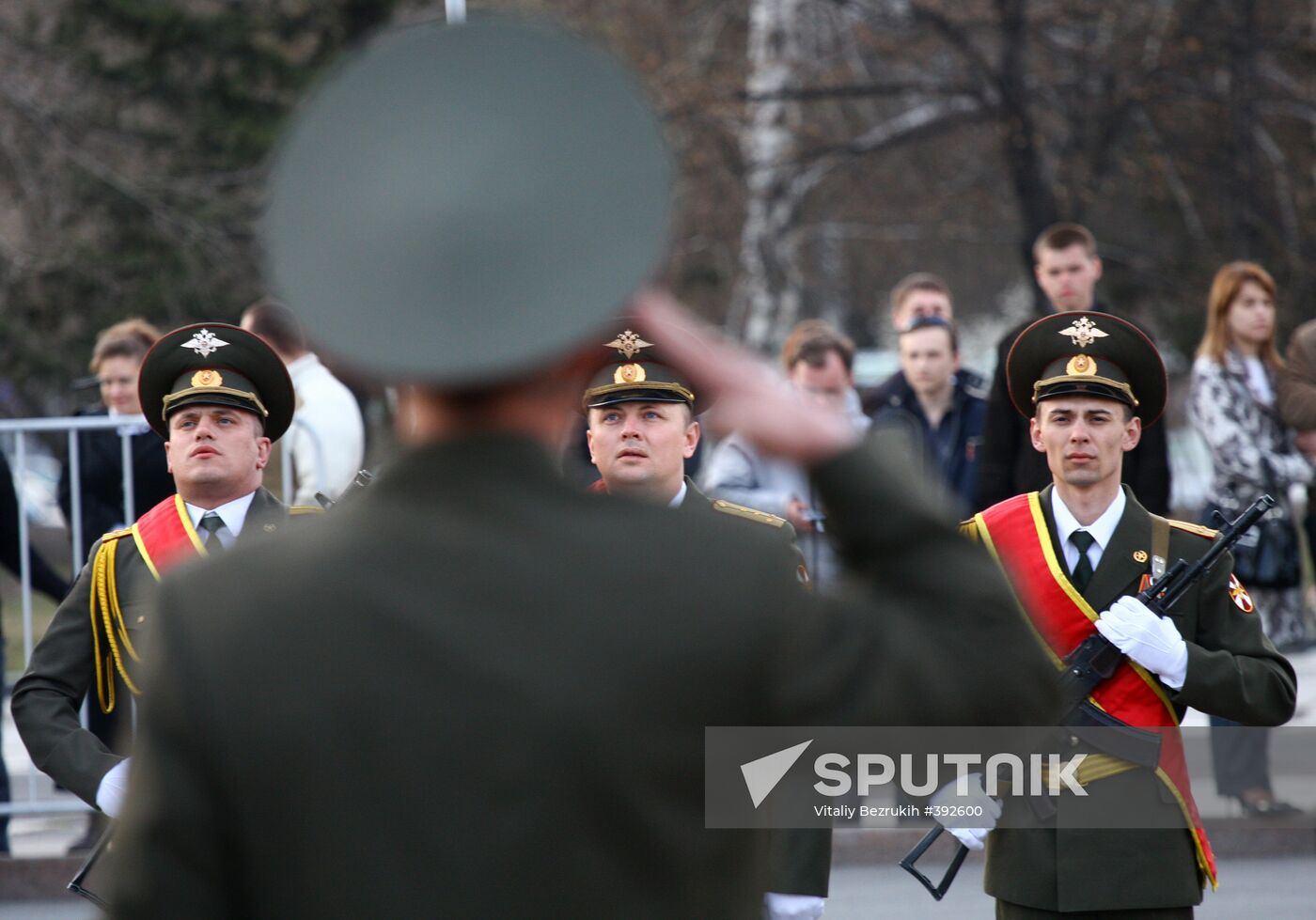 Victory Day celebrations in Krasnoyarsk