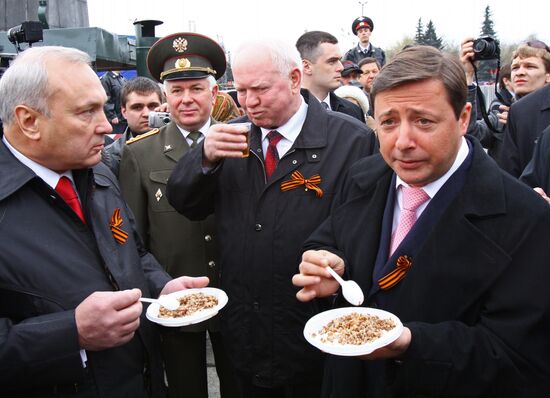 Victory Day celebrations in Krasnoyarsk