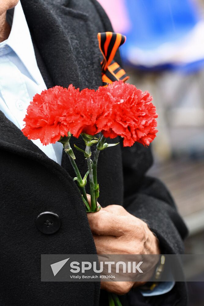 Victory Day celebrations in Krasnoyarsk