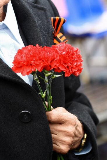 Victory Day celebrations in Krasnoyarsk