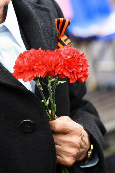 Victory Day celebrations in Krasnoyarsk