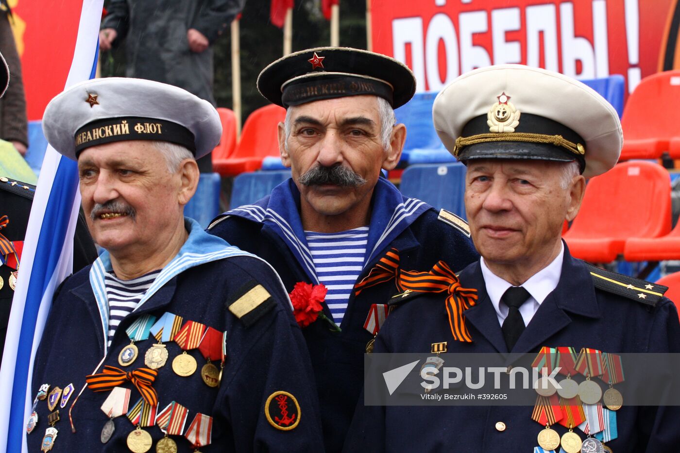 Victory Day celebrations in Krasnoyarsk