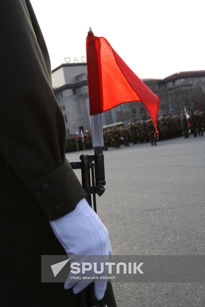 Victory Day celebrations in Krasnoyarsk