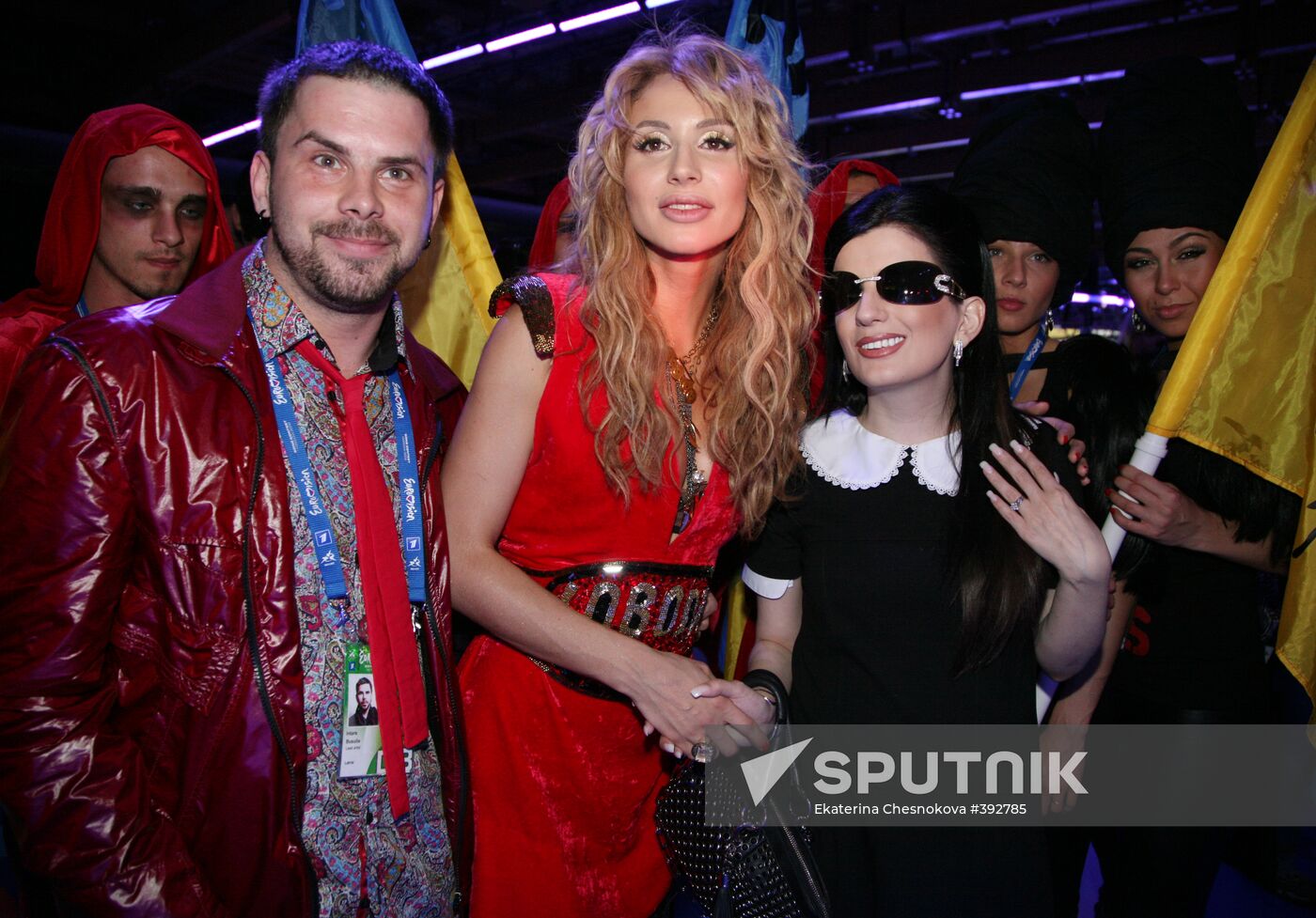 Intars Busulis, Svetlana Loboda, Diana Gurtskaya