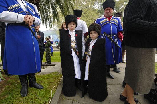 Victory Day celebrations in Abkhazia