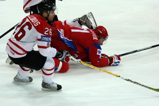2009 World Ice Hockey Championship final. Russia 2-1 Canada